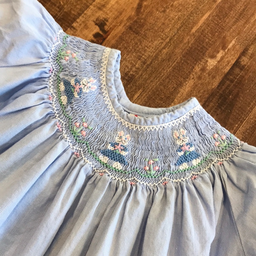 Smocked Easter Dress